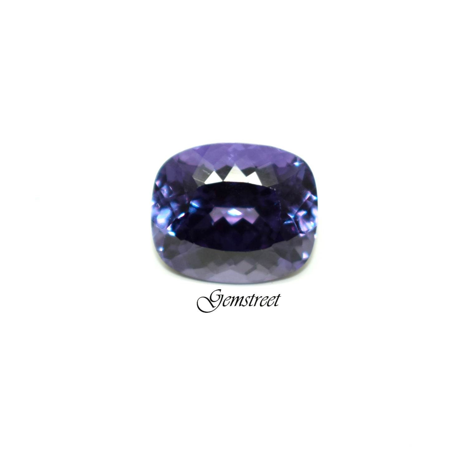 Certified 12 Ct Natural Alexandrite Long Cushion Cut Color Change Loose Gemstone