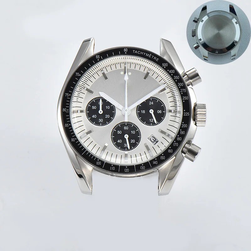 39.7mm Watch Metal Case FIT VK63 Movement Case Watch Accessories Suitable