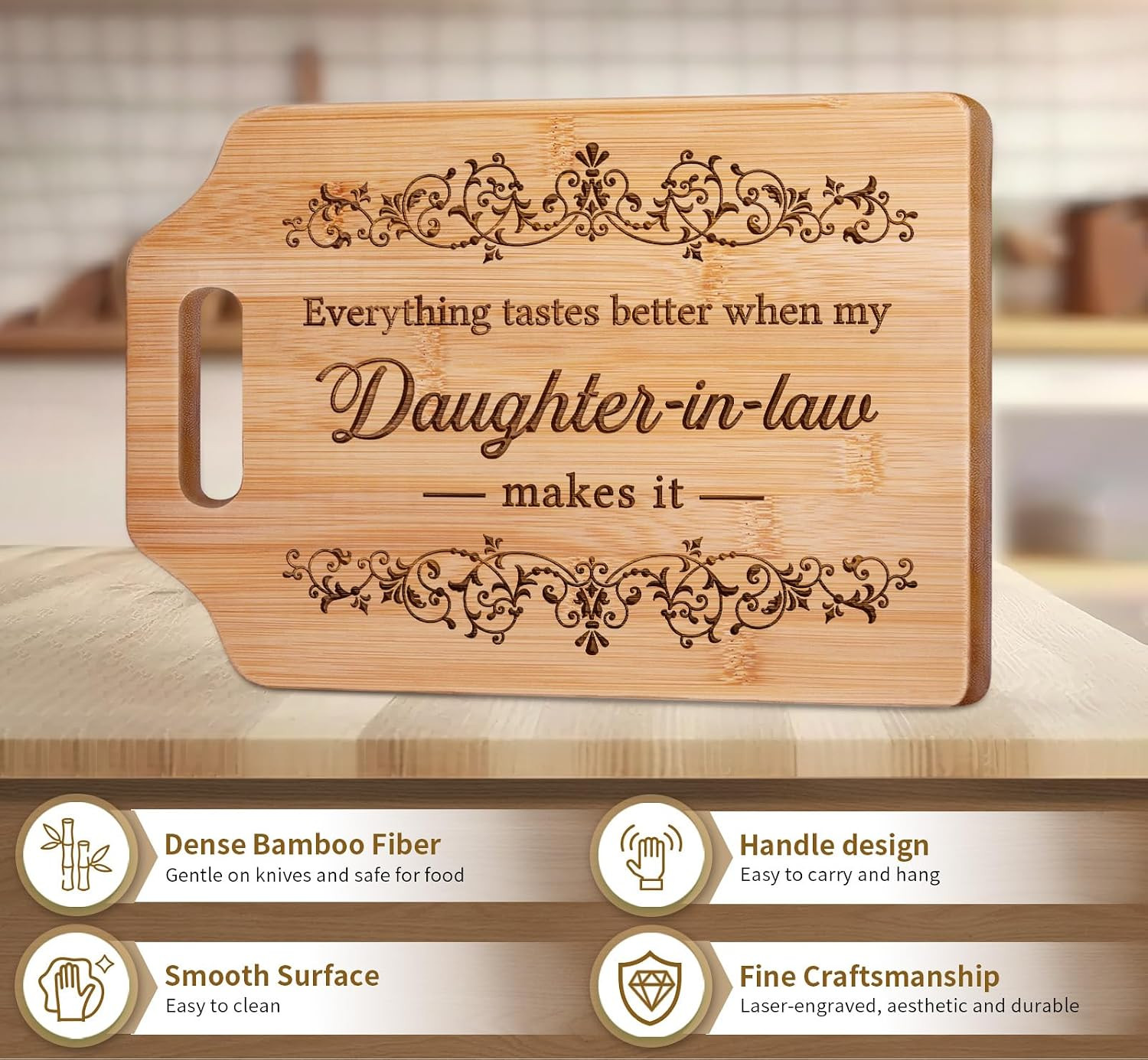 Daughter in Law Gifts for Daughter in Law Birthday, Christmas, Mothers Day – Eng