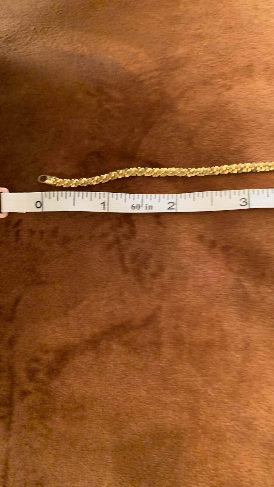 Popcorn Chain Jewelry Set Made In Italy Excellent