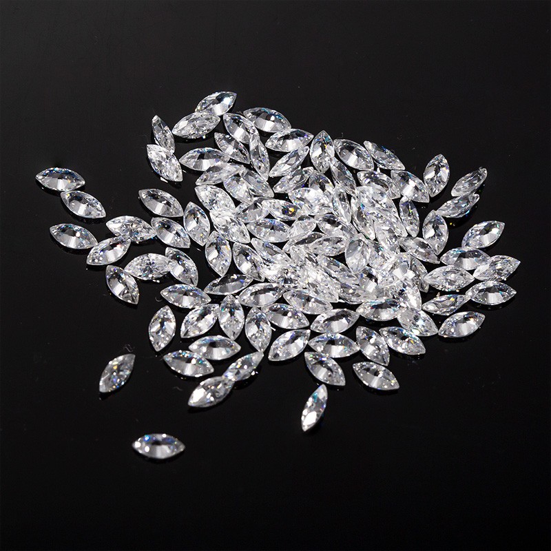 Small Size 1ct Marquise Cut 1.5×3-2×4.5mm D Color GRA VVS1 for Jewelry Making
