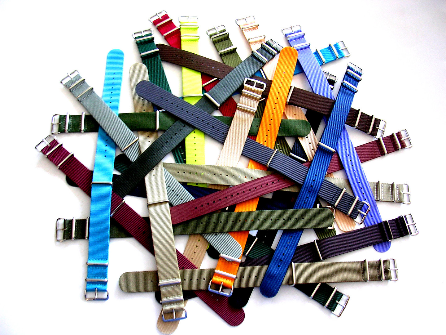 NATO ® strap watch band G10 nylon Military RAF stitch bond replacement IW SUISSE