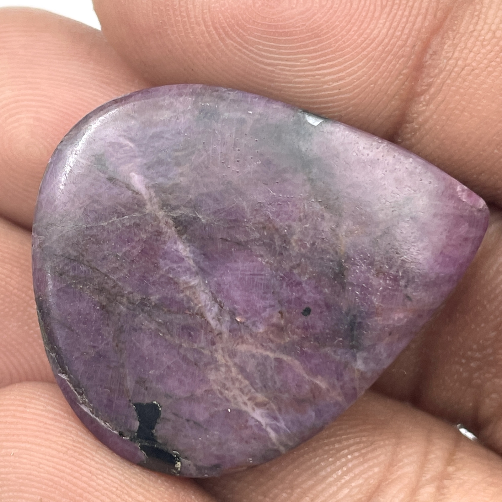 87 Cts Natural Untreated/Unheated Huge Bi Color Sapphire Loose Gemstone