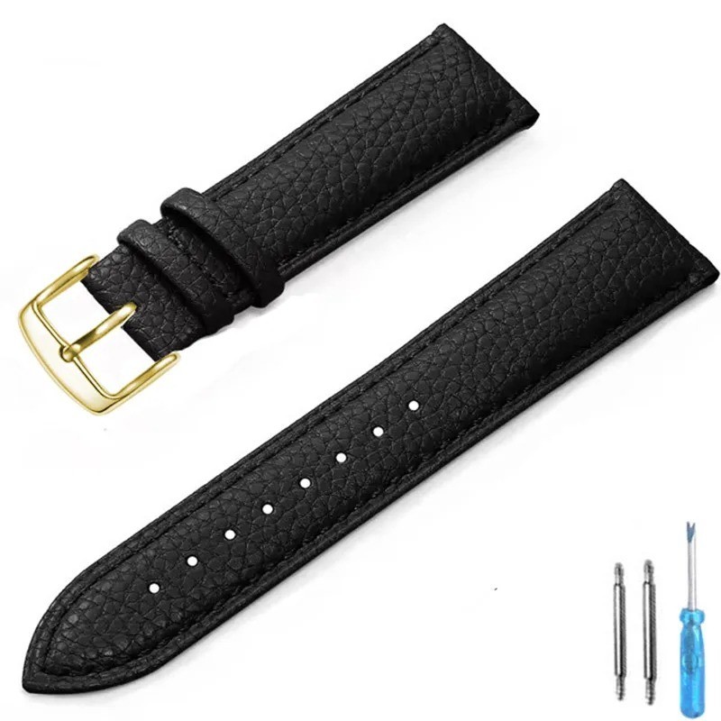 Genuine Leather Watch Band 12mm 14mm 16mm 18mm 20mm 22mm Watch Strap for Man Wom