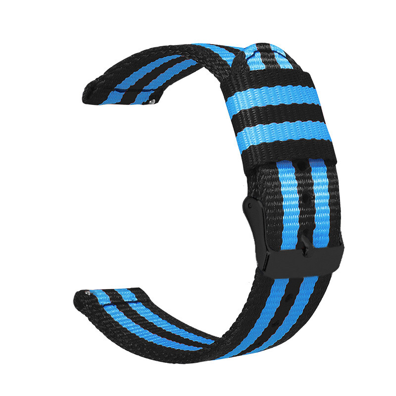 High Quality Nylon Canvas Watch Strap Band sports 18/20/22/24mm Quick Release
