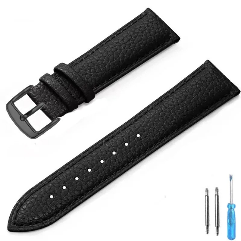 Genuine Leather Watch Band 12mm 14mm 16mm 18mm 20mm 22mm Watch Strap for Man Wom