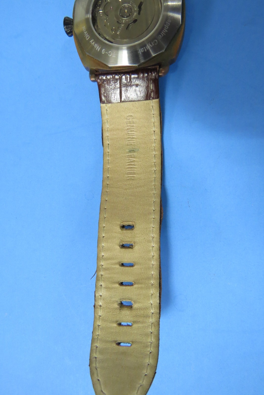 TC-9 Navy Bronze watch diver