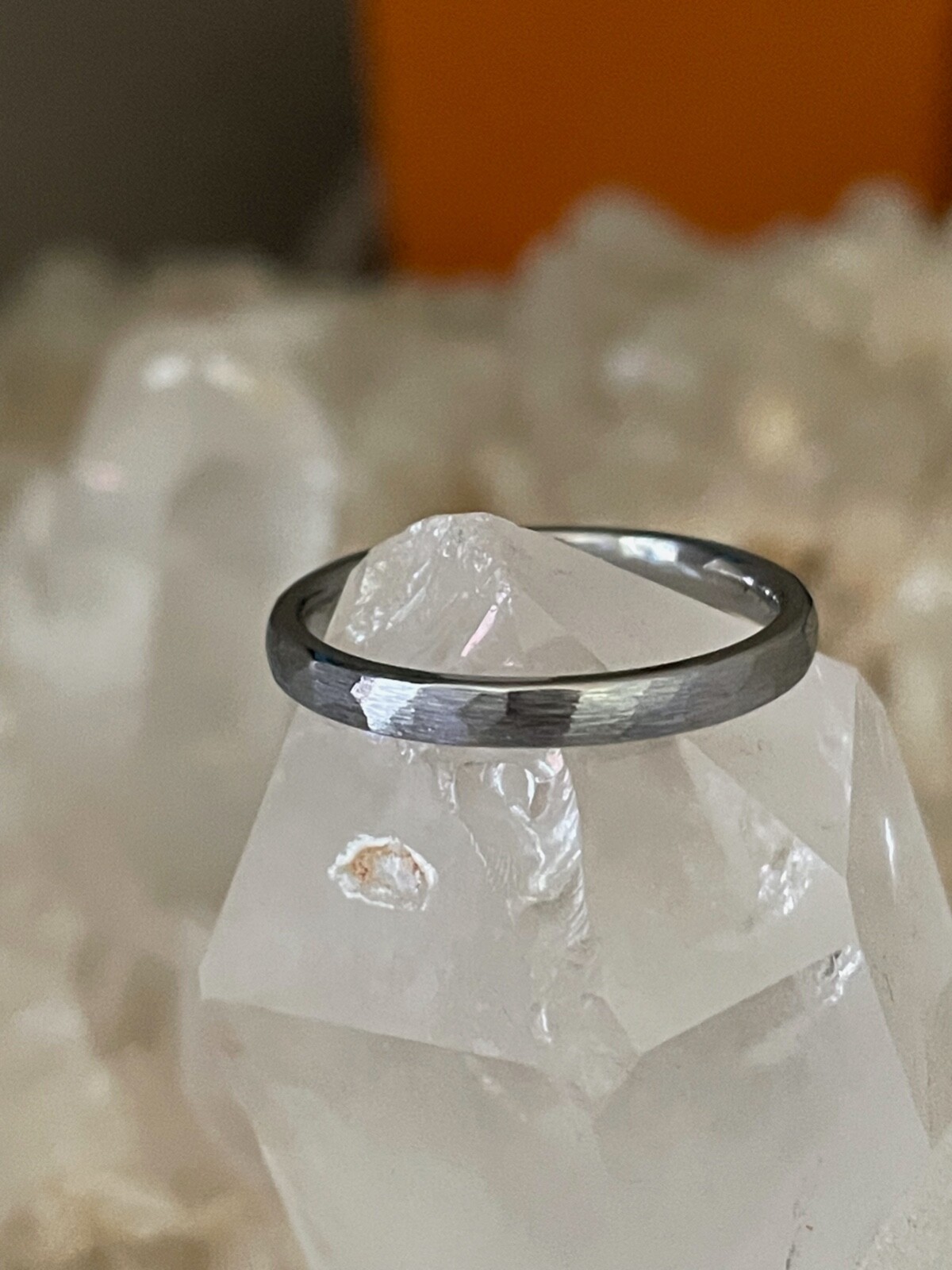Solid Titanium Band, Stackable, Stacker Ring, Everyday Wear, Ladies, Men