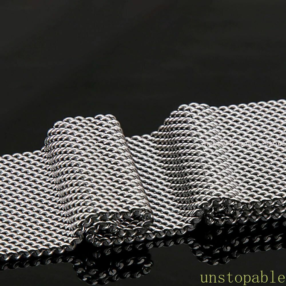 Metal Strap For Apple Watch Series 9 8 7 6 SE 5 4 2 Magnetic Milanese Loop Band