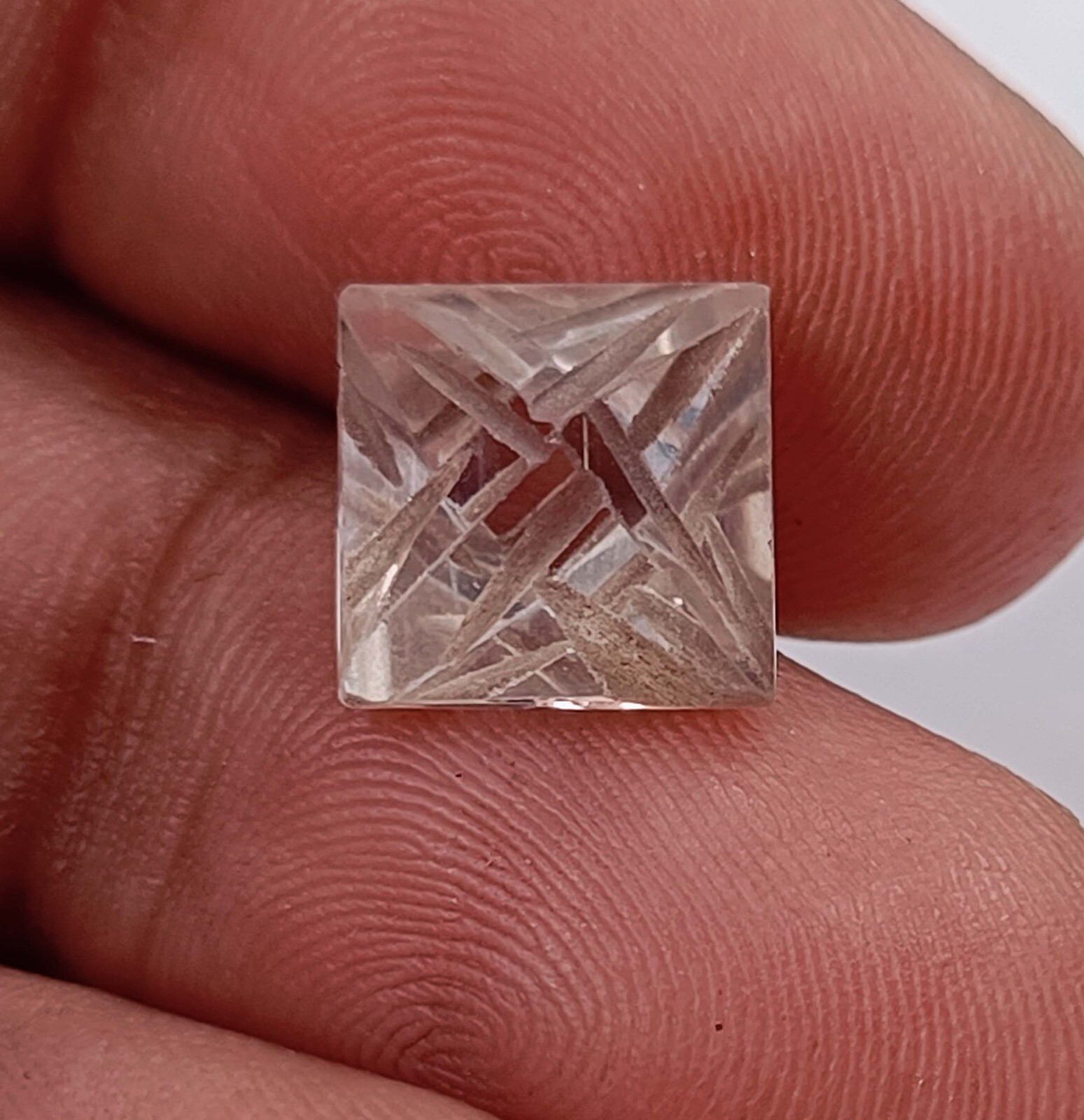 4.10 CT F COLOR VVS1 CLARITY DIAMOND COLORLESS EGL CERTIFIED RAW LOOSE CVD MNG