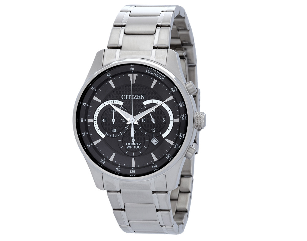 Citizen Men’s Chronograph Quartz Black Dial Watch – AN8191-59E NEW