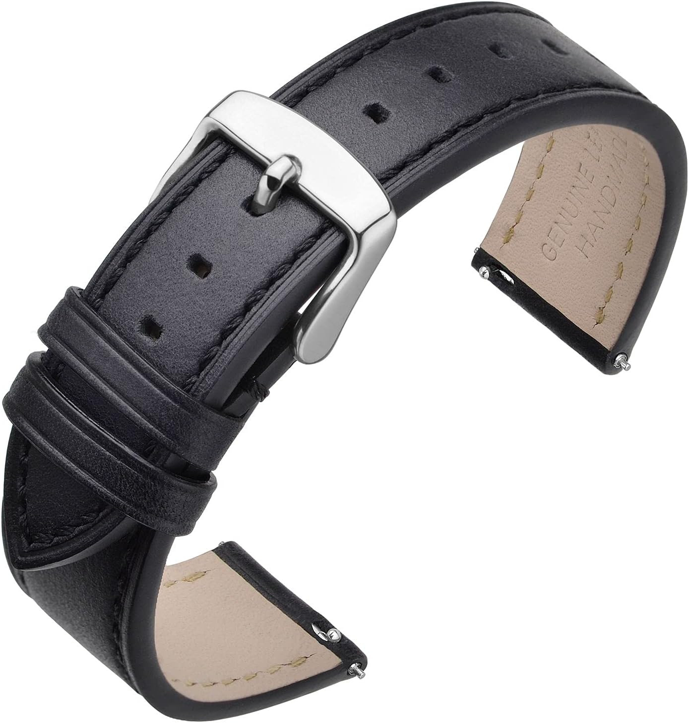 Watch Band 16mm 17mm 18mm 19mm 20mm 21mm 22mm 24mm – Classic Oil Wax Leather Qui