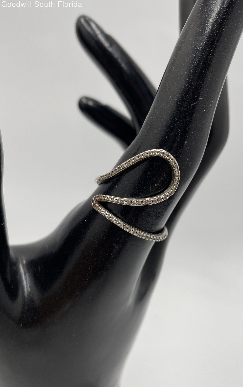 Silver Women’s Ring Stamped 925 Tested 92.0 Weight 2.0g (NCL)