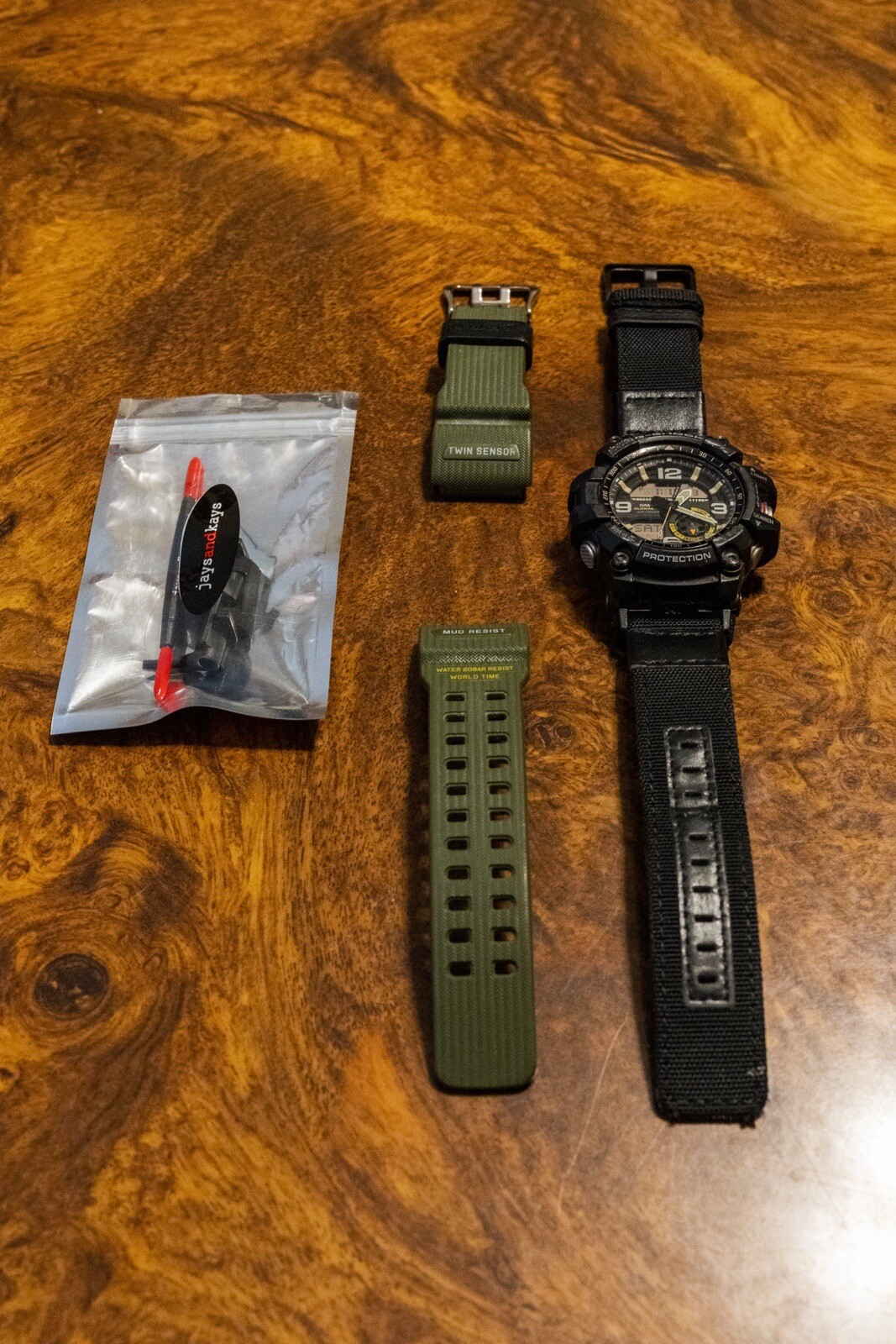 Casio G-Shock Mudmaster – GG1000 + JaysAndKays system and aftermarket strap