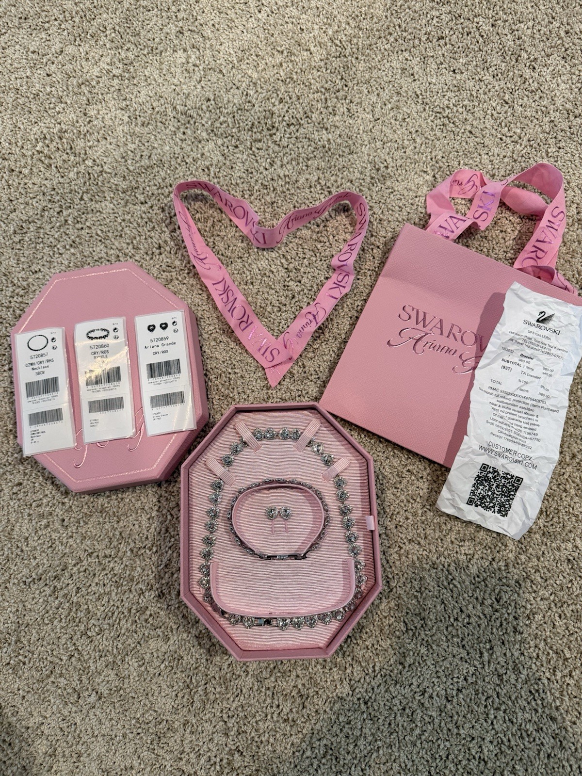 Ariana Grande X Swarovski Full Set
