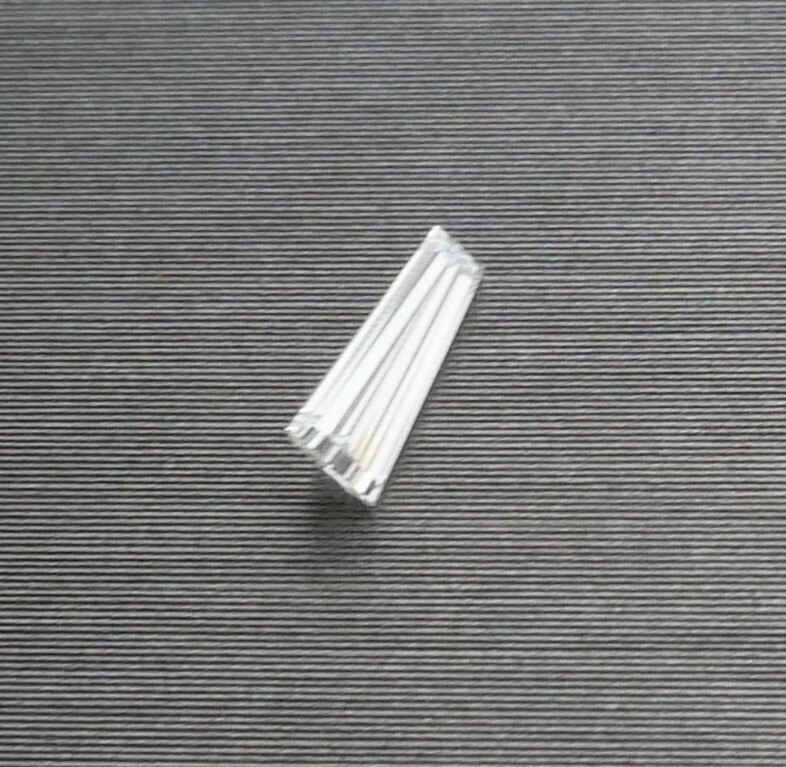 0.14 CT LOOSE NATURAL TAPERED BAGUETTE DIAMOND 6.24 x 2,25 x 1.95 MM