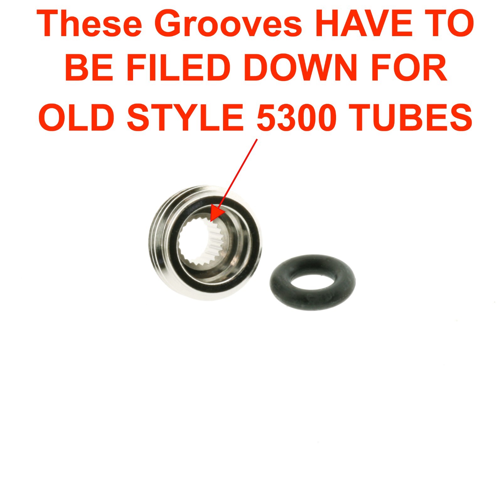 6pc Generic Case Tube 530 fit Rolex 1002 1500 1630 1625 5500 6406 6528 6624 6803