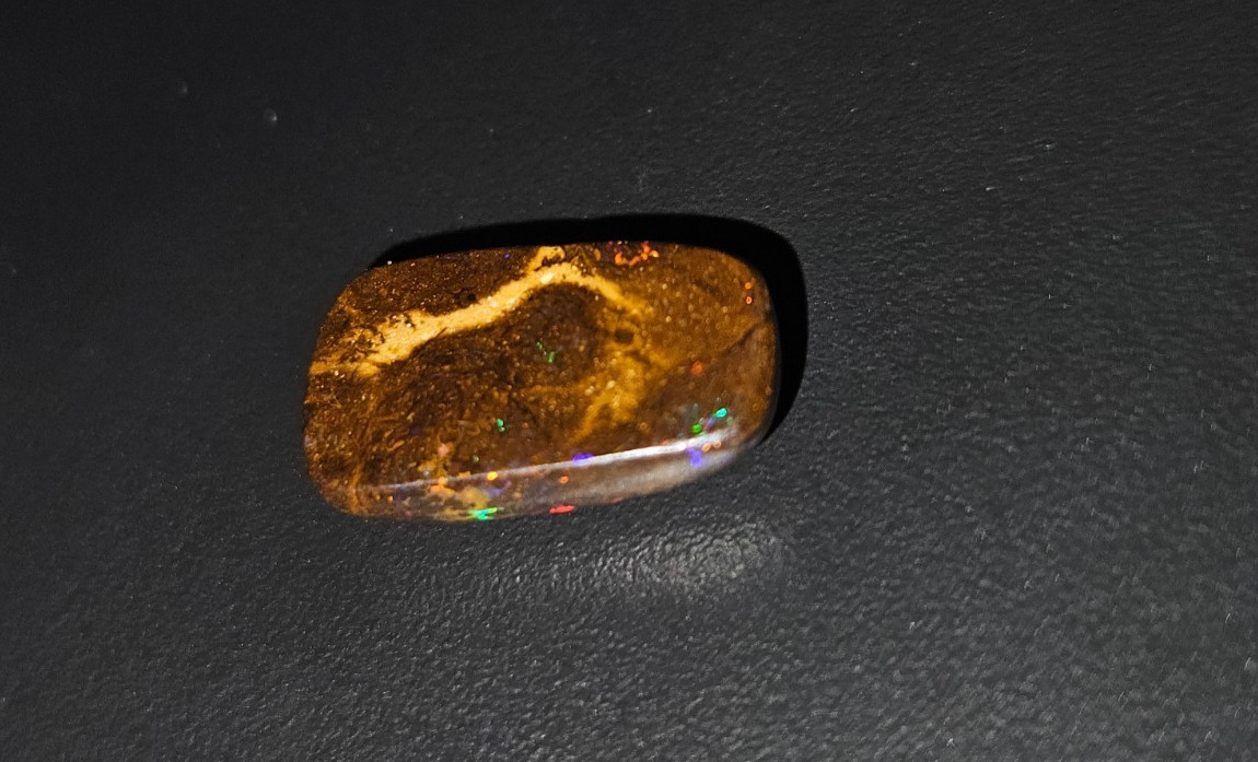Boulder Opal Cabochon Gemstone From Queensland Australia- 6.39cts.