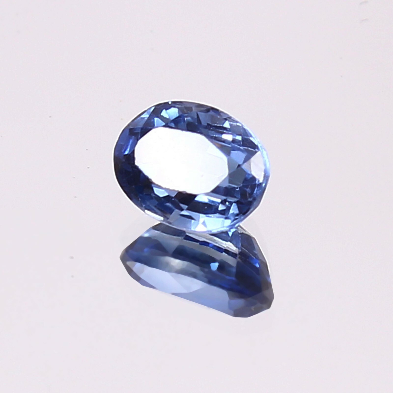 AAA Natural Flawless Ceylon Pastel Blue Sapphire Loose Oval Gemstone Cut 7×5 MM