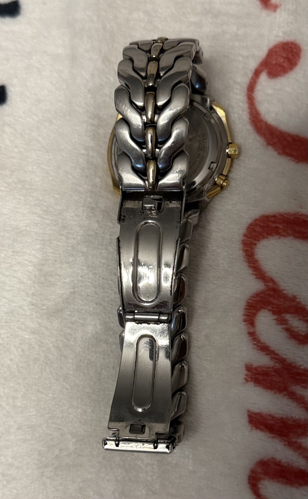 Vintage Seiko Kinetic 5M42-0L89 Men’s Watch Date