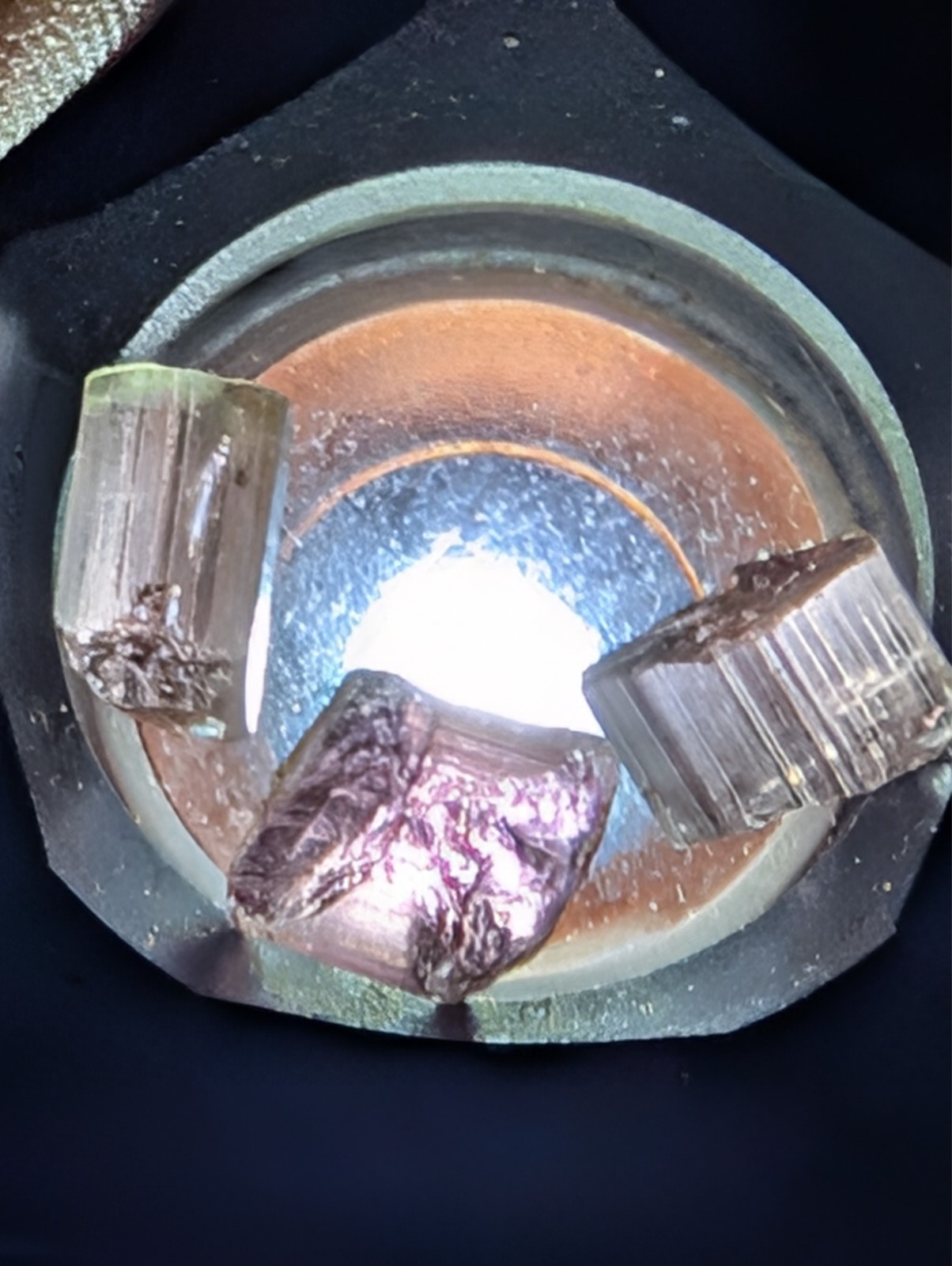 USA seller 9.65 ct Eye clean afghani tourmaline facet rough gemstone specimen