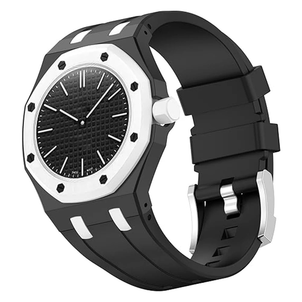 Strap For Swatch x AP Royal POP Silicone Watch Case, Changer To Wristwatch