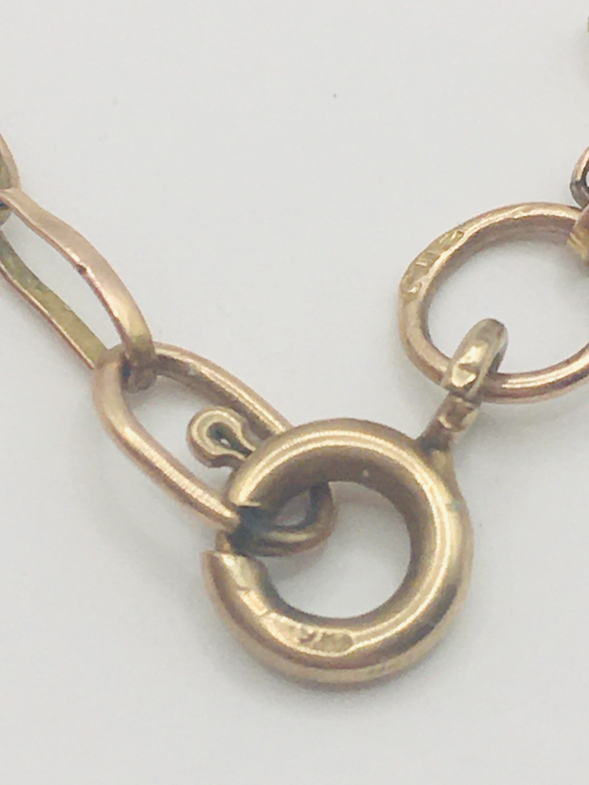9 Carat Gold 375 Unisex Long Cable Chain