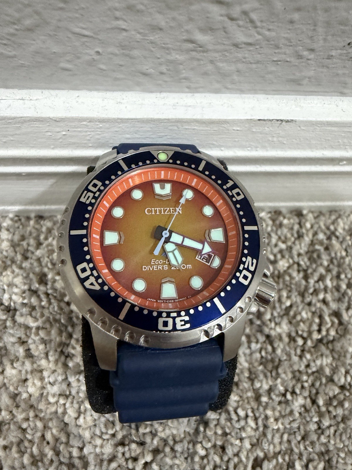 Citizen Promaster Dive Orange Dial Men’s Watch BN0169-03X