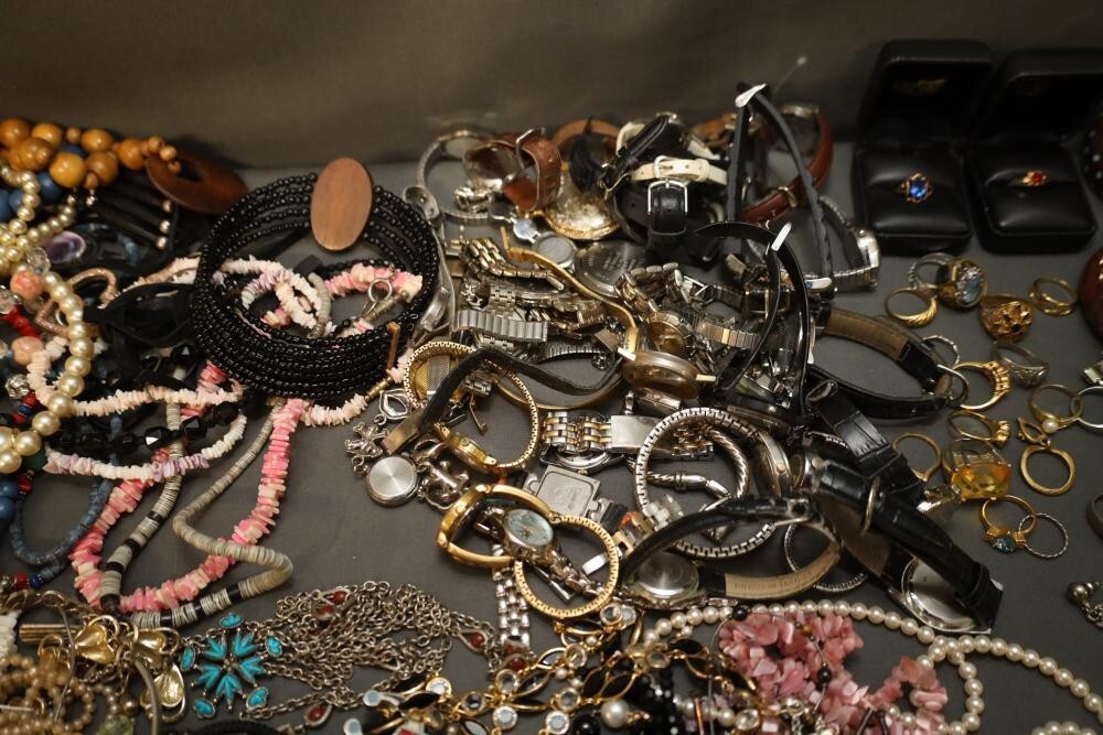 Jewelry 1 LB WEARABLE Bulk Lot Estate Vintage to Modern Costume-#FT5558