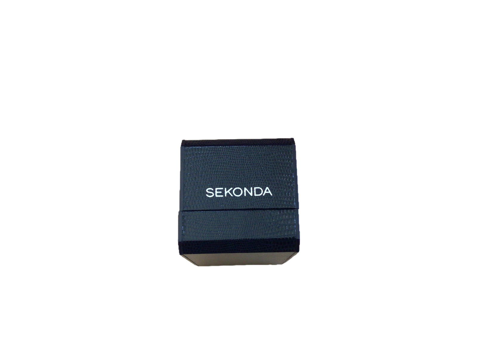 Sekonda Watch Gold Black Dial Roman Numeral Analogue Date Bracelet Box