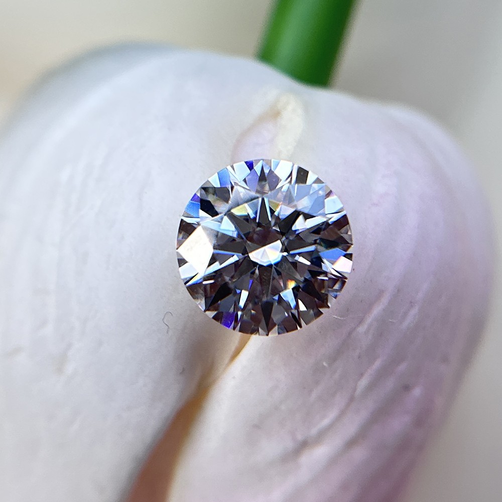 1PCS 3~20mm D color Round Brilliant Loose Moissanite Gemstone White for Jewelry