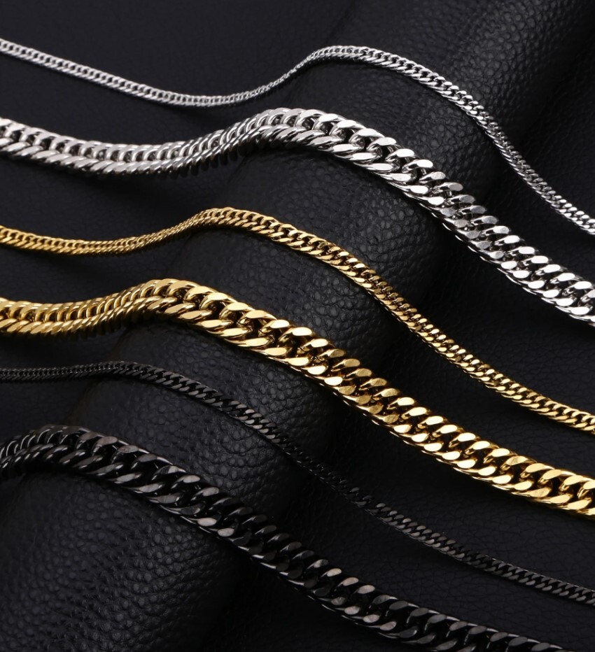 Stainless Steel 6mm Cuban Chain ( 20 inch,24 inch)