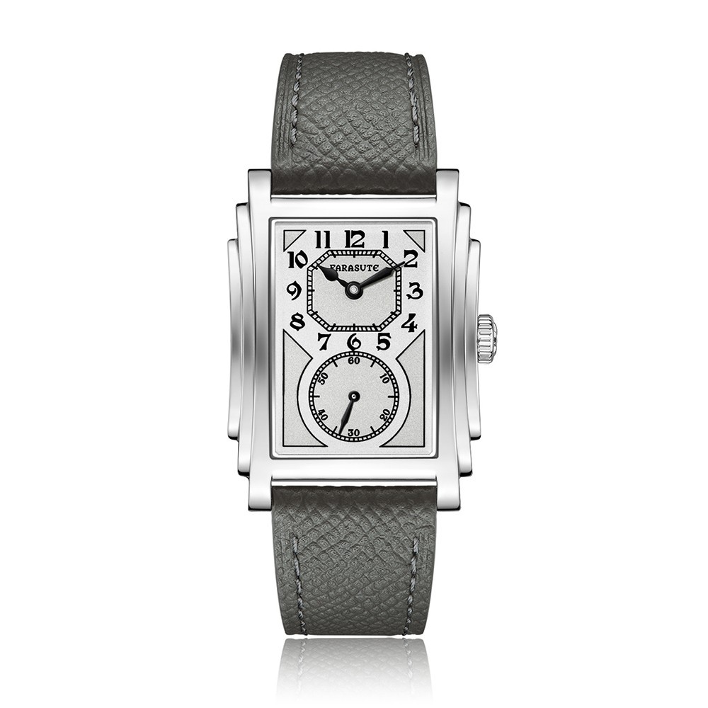 FARASUTE Men Automatic Watch 31mm Rectangle Mechanical Wristwatch Miyota 8215