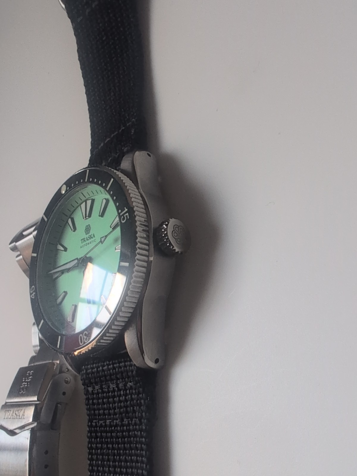 Traska Freediver – Tourqoise 40.5mm SS Sapphire Crystal Automatic Watch