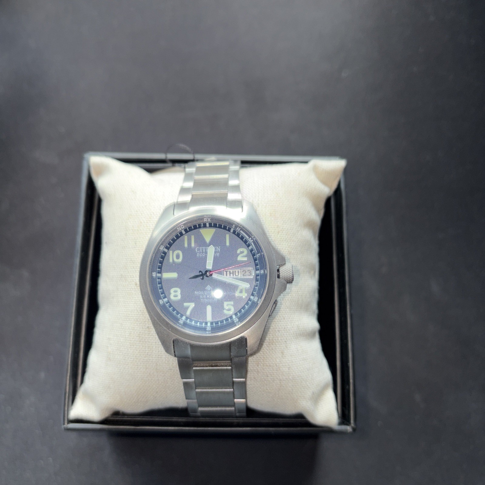 Citizen Promaster Land Series Eco-Drive Radio AT6080-53L Wristwatch Watch