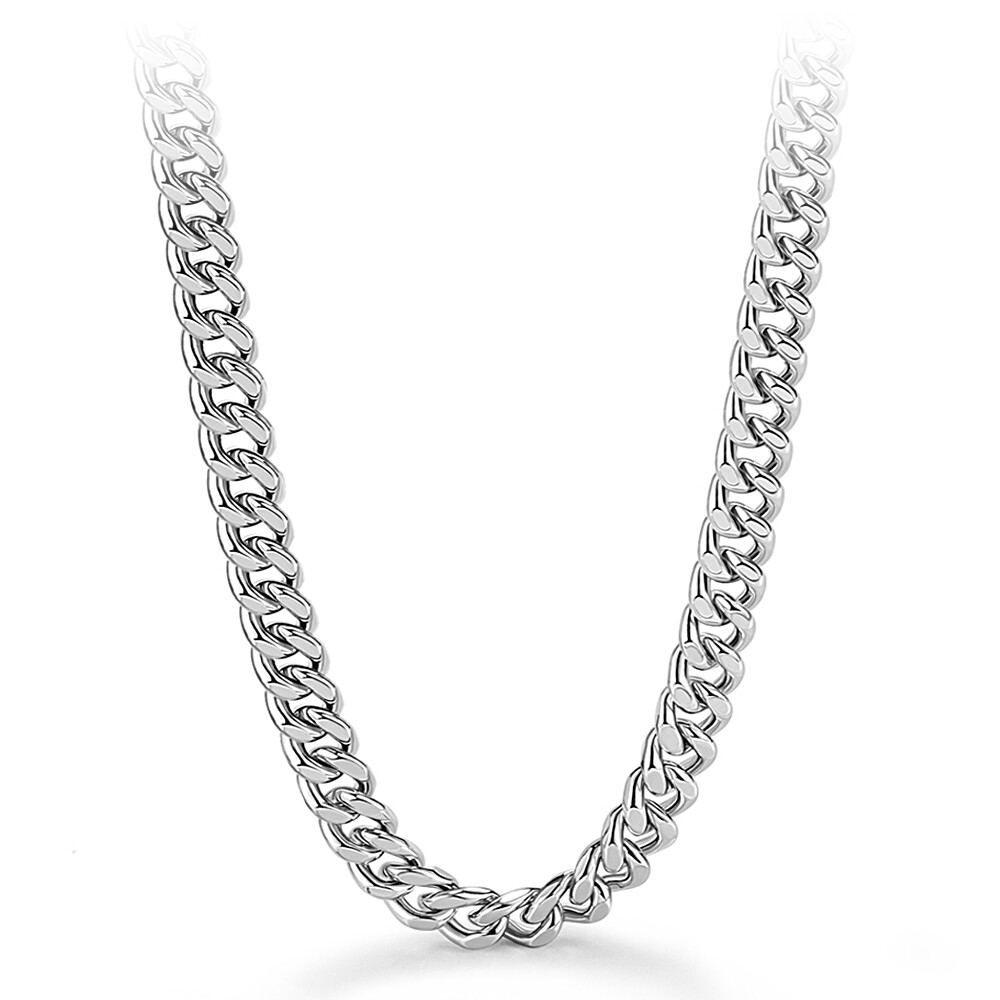 925 Sterling Silver Miami Cuban Link Chain Men’s Necklace 22″ 24″ 26″ 28″ 12mm