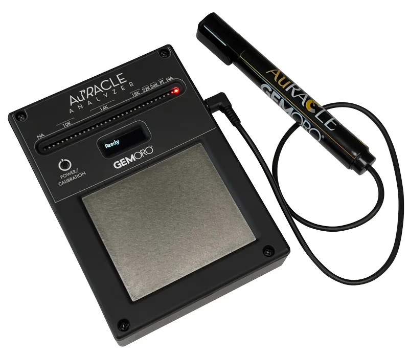Gemoro Auracle Digital Gold Platinum Tester Analyzer Portable Jewelry Tool New