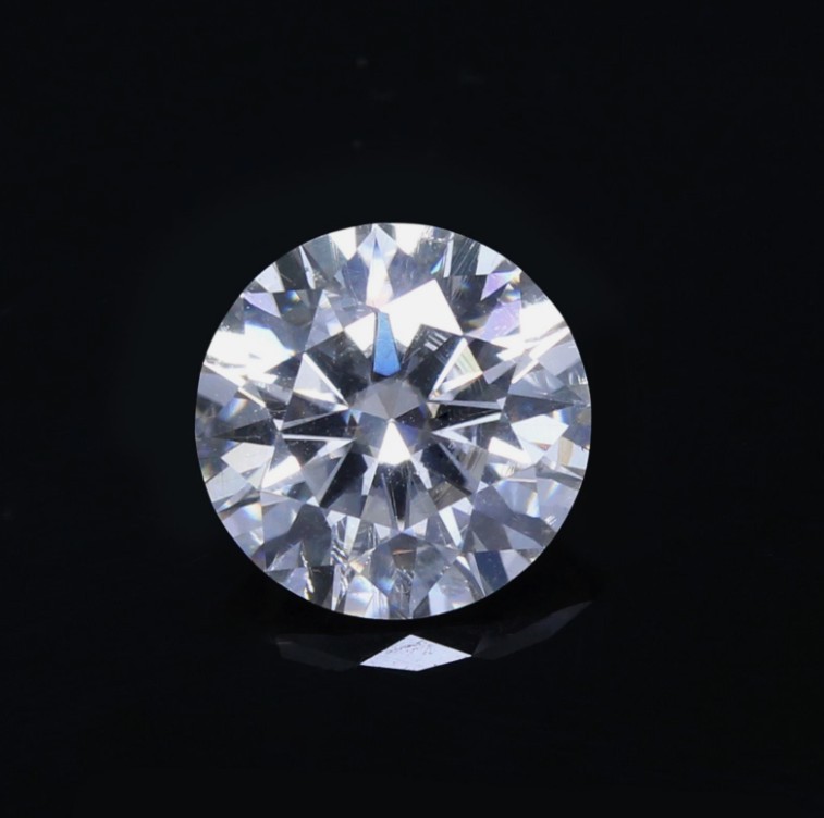 Certified 1 Pc Loose CVD Diamond Round Lab Grown D Color 1 x 1 mm IF Clarity