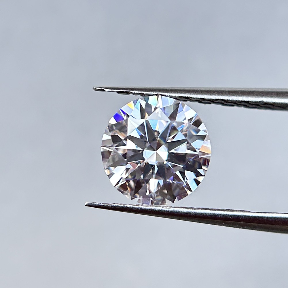 1PCS 3~20mm D color Round Brilliant Loose Moissanite Gemstone White for Jewelry