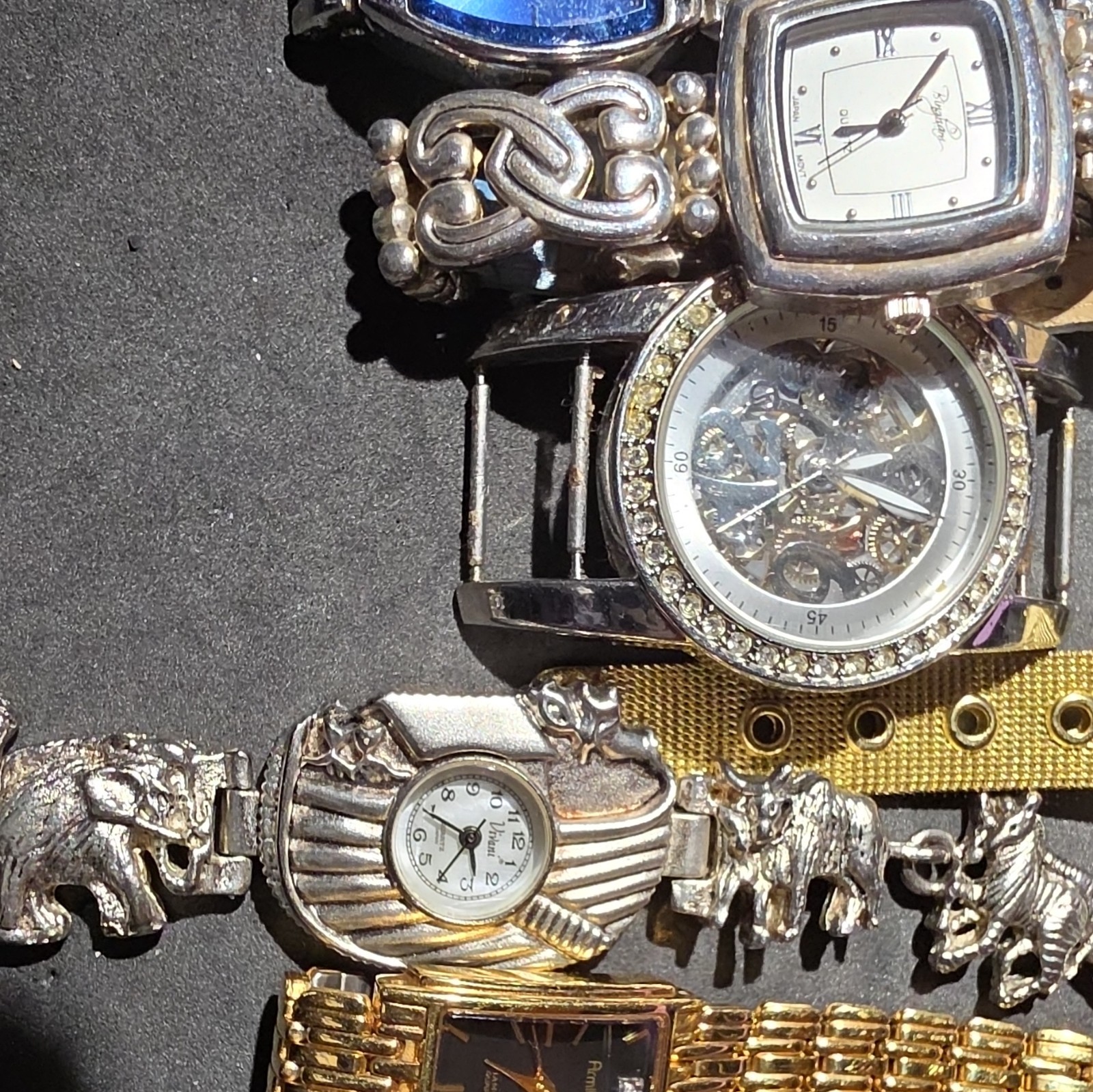 Gitano Mixed Lot of Assorted Unisex Adults Wristwatches Various Styles & Bands