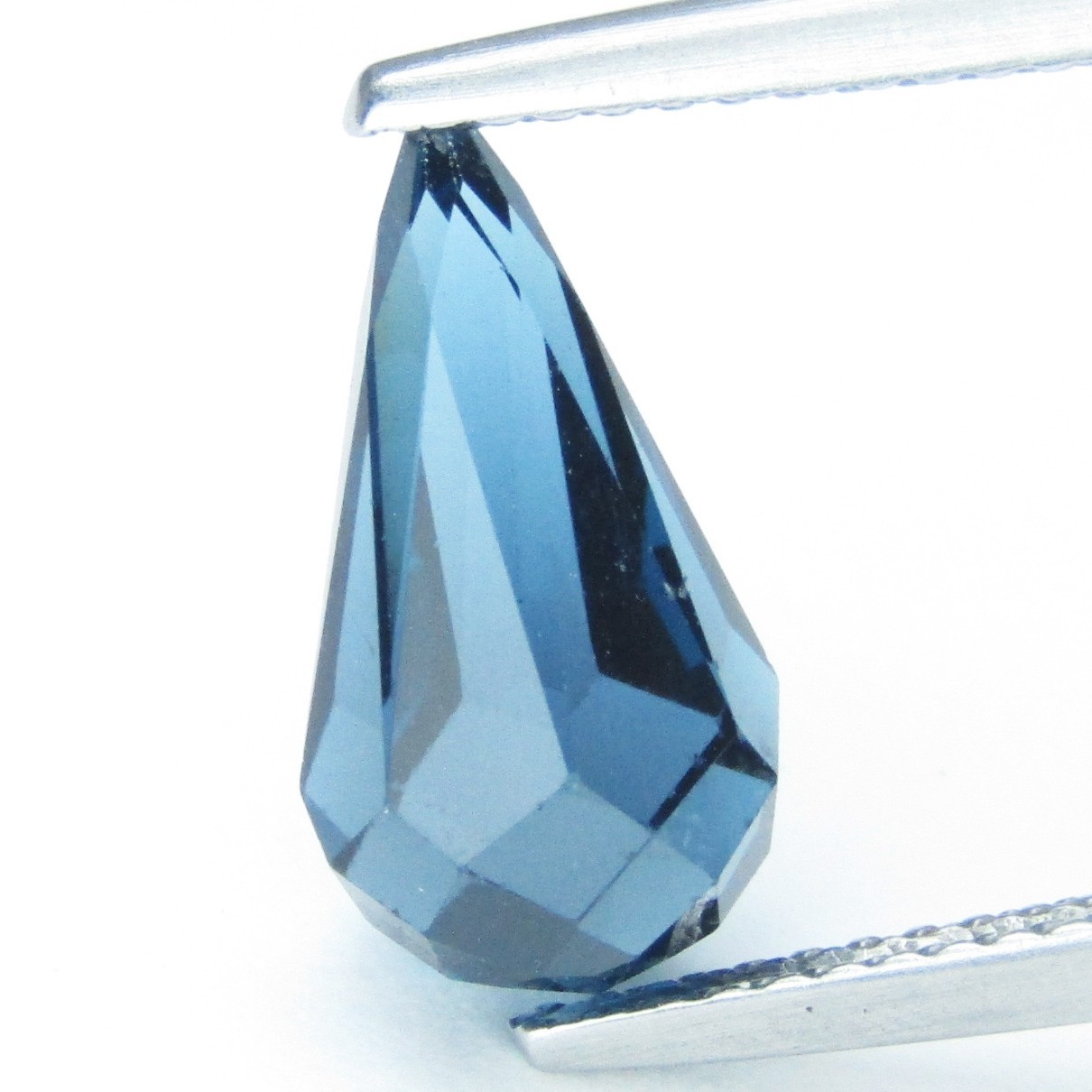 4.25Cts Ravishing Natural London Blue Topaz 13x7mm Pear Briolette Cut Gemstone
