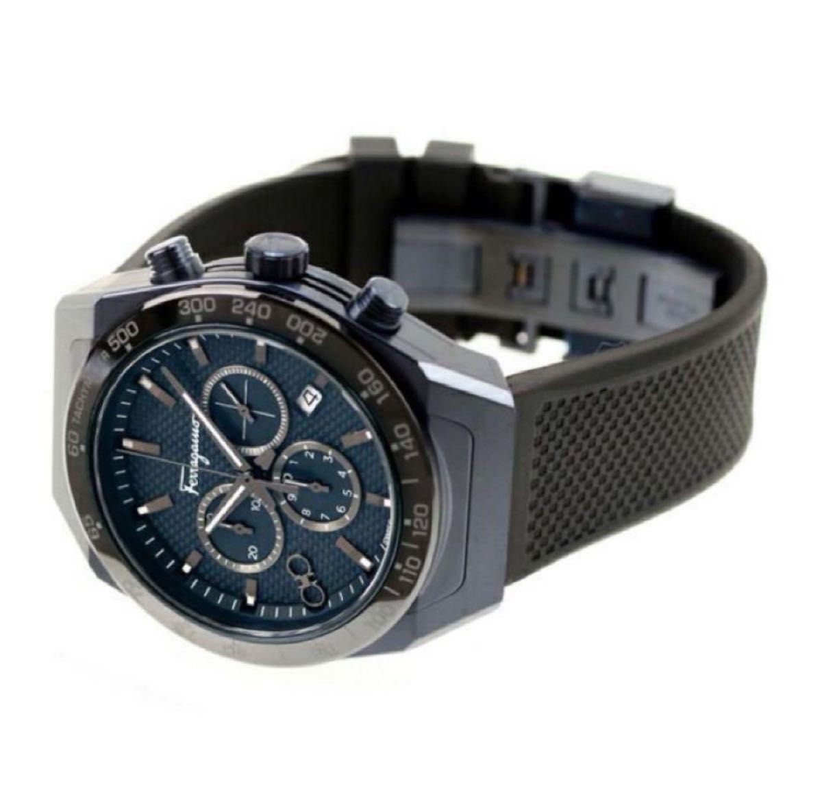Regular 214 500 yen Brand New Swiss Made Ferragamo Chronograph Quartz Watch