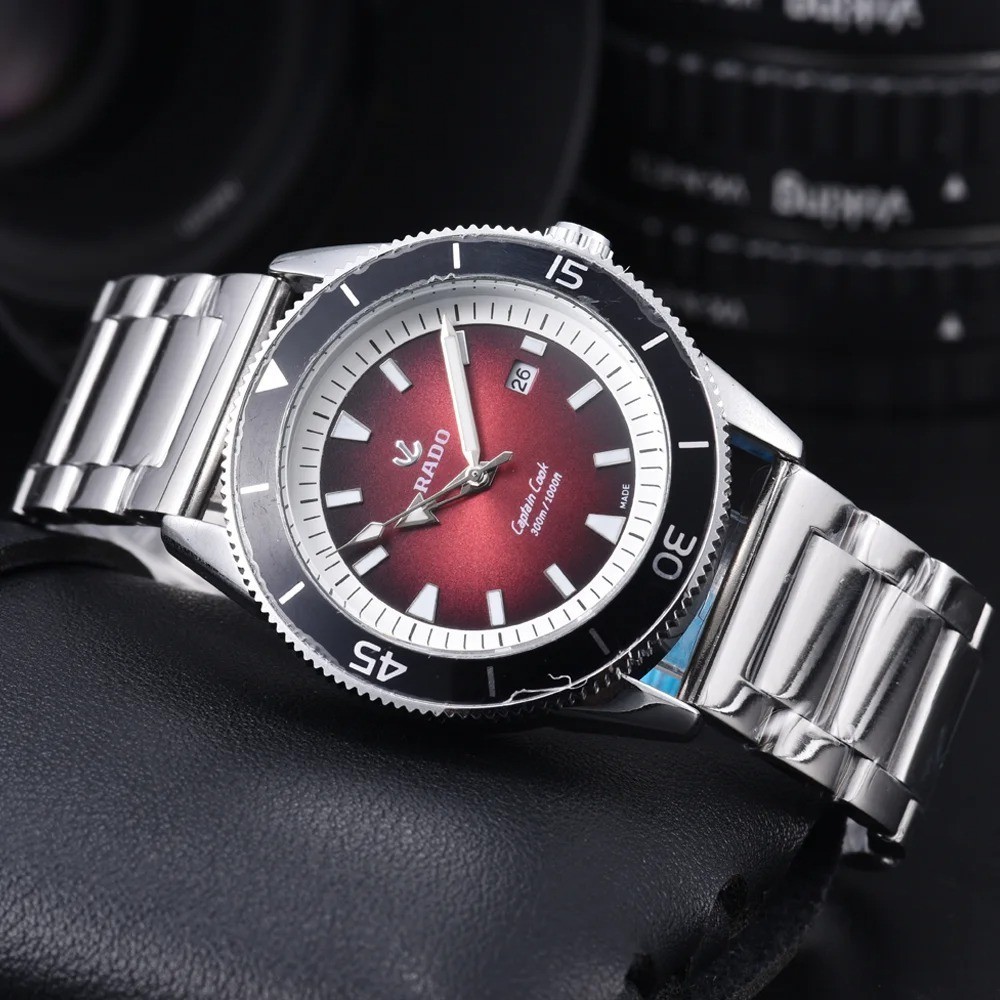 Top Rado Watches For Mens Classic Multifunction Luxury Surprise Birthday Gift