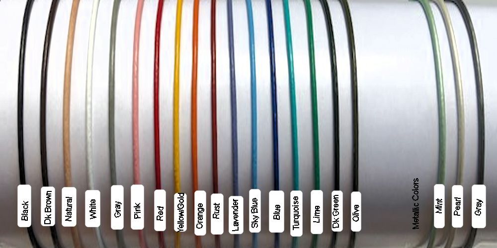 2mm leather cord necklace sterling lobster clasp 15, 16, 17, 18, 19, or 20 inch