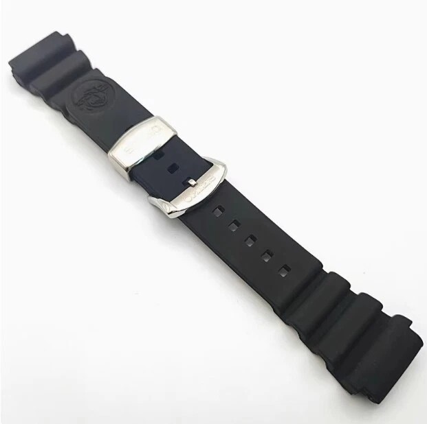 20mm-22mm for SEIKO Prospex BLACK SRP779 SRPC91 Silicon Rubber Watch Band.