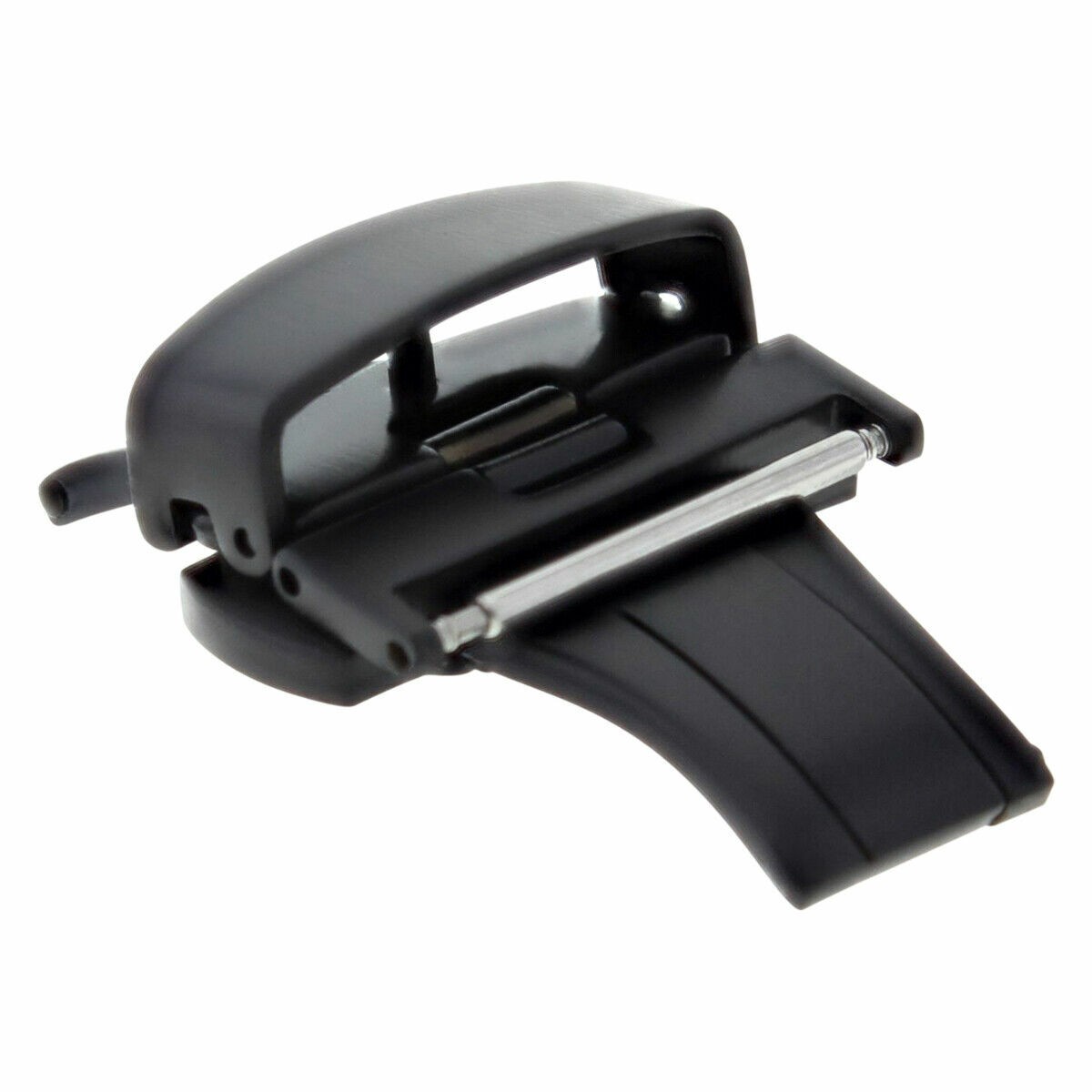 16MM 18MM 20MM 22MM 24MM MATTE BLACK PVD BUTTERFLY FOR DEPLOYMENT BUCKLE CALSP S
