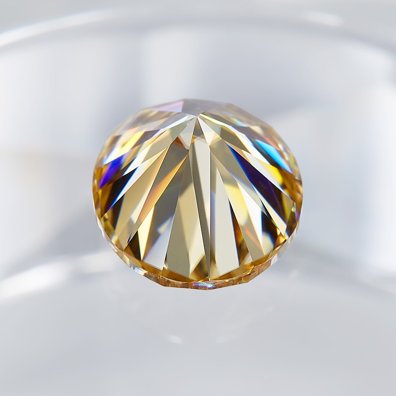 Hot Sale 0.1-10ct Oval Cut Multicolor Loose Moissanite GRA VVS1 Factory Directly