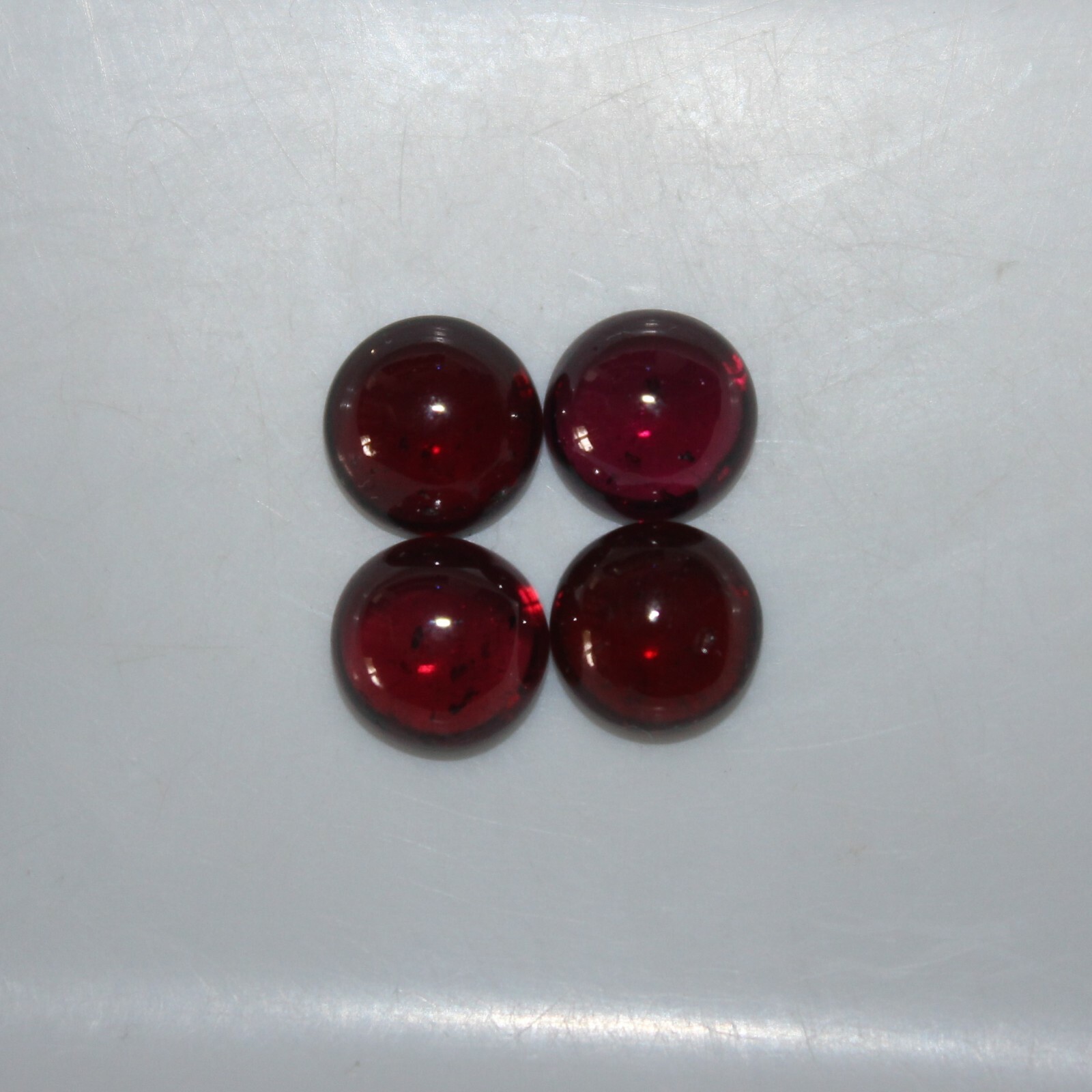 Almandine Garnet 2mm, 3mm, 4mm, 5mm, 6mm, 7mm, 8mm, 10mm, 12mm Round Cabochon(s)