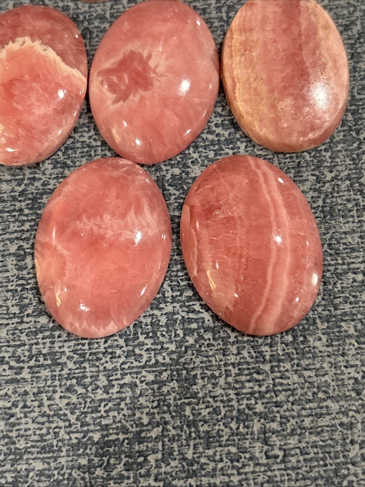 30mm x 22mm Rhodochrosite Cabochon
