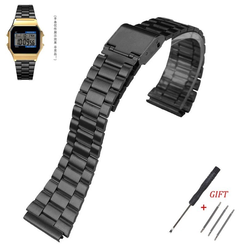 Watch Band for Casio F-91W F105 F108 A158W A168 AE1200 AE1300 Replacement Watchs